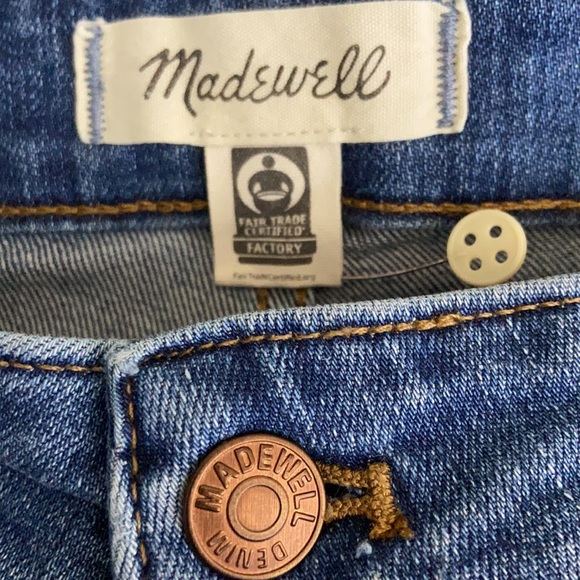 Madewell Curvy High-Rise Skinny Crop Jeans - 33T - Picture 4 of 7